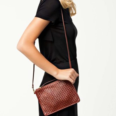 کیف بافت چرم