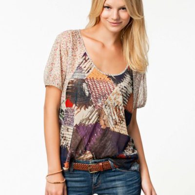 تی شرت آستین گشاد